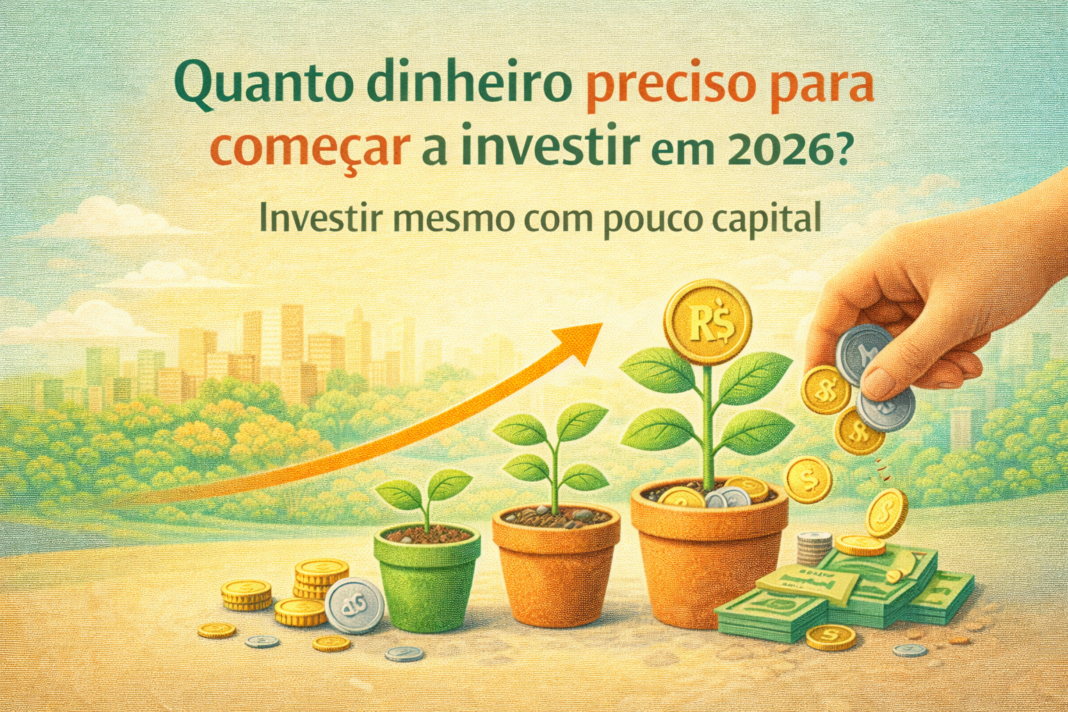 Quanto dinheiro preciso para começar a investir