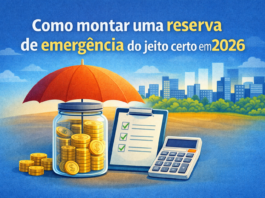Aprenda como montar uma reserva de emergência